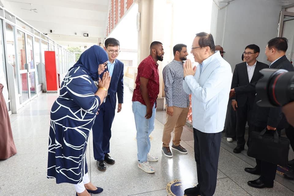 Chinese Embassy Delegation