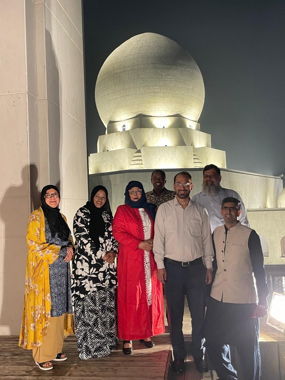 Our Patron with COMSTECH team